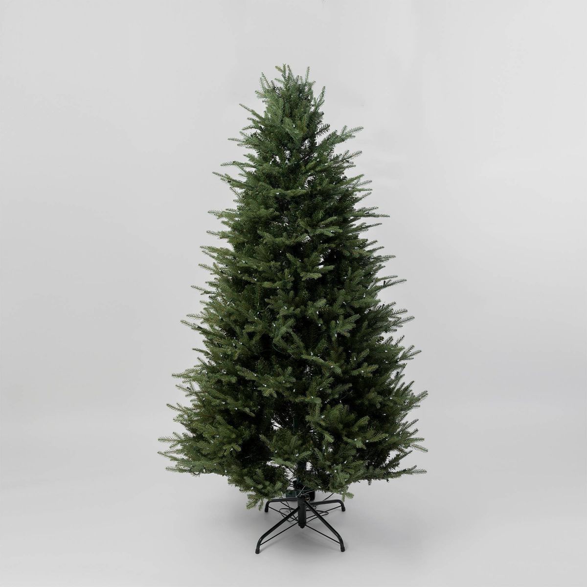 Aurio Pre-Lit LED Deluxe Kensington Fir Artificial Christmas Tree Multicolor Lights | Target