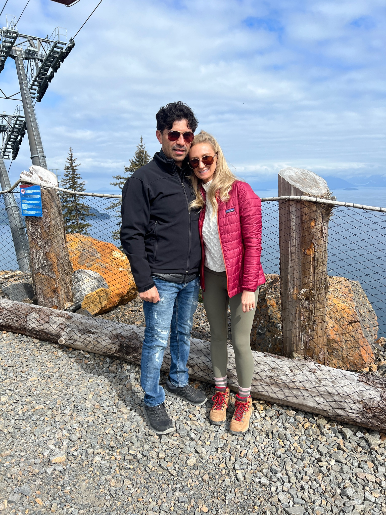 Hiking boots, red laced hiking boots, hiking socks, colored hiking socks, Alaska outfit, what you wear in Alaska, Columbia hiking boots 

#LTKshoecrush #LTKunder100