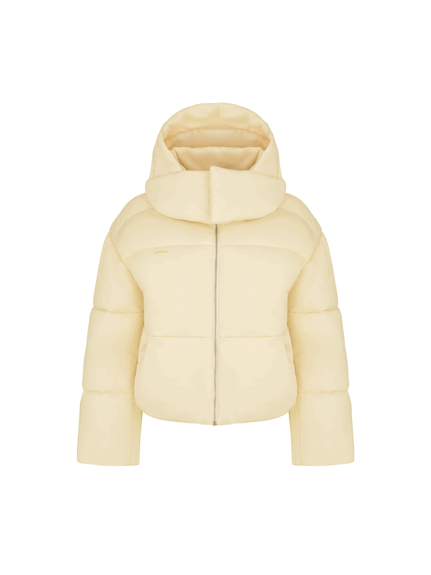 Women’s Flower-warmth Recycled Nylon Cropped Puffer - Rind Yellow - Pangaia | The Pangaia (EU, UK, AUS)