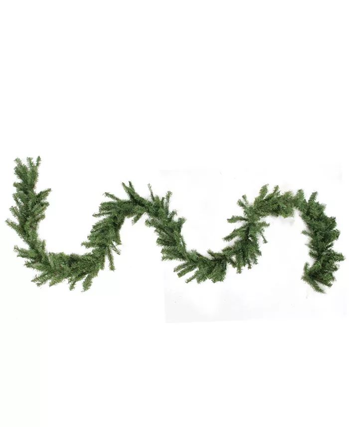 50' Commercial Length Canadian Pine Artificial Christmas Garland - Unlit | Macy's