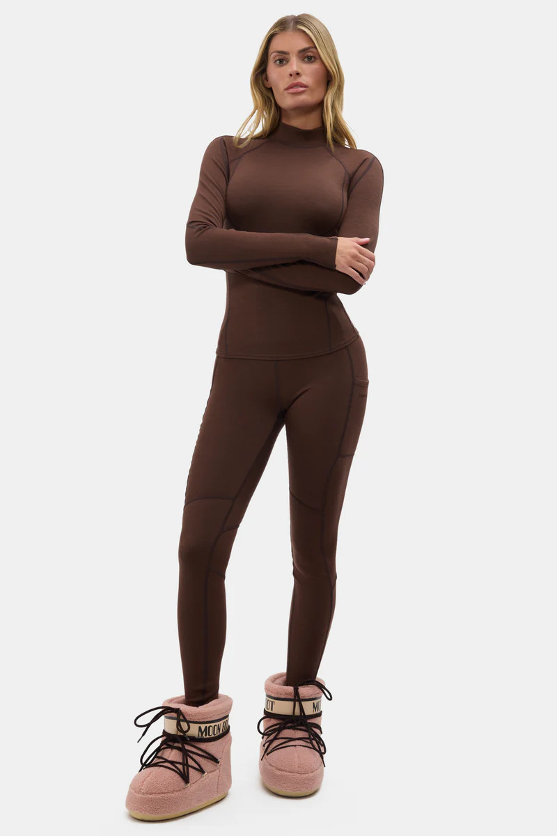 Hallie Midweight Merino Legging | Halfdays