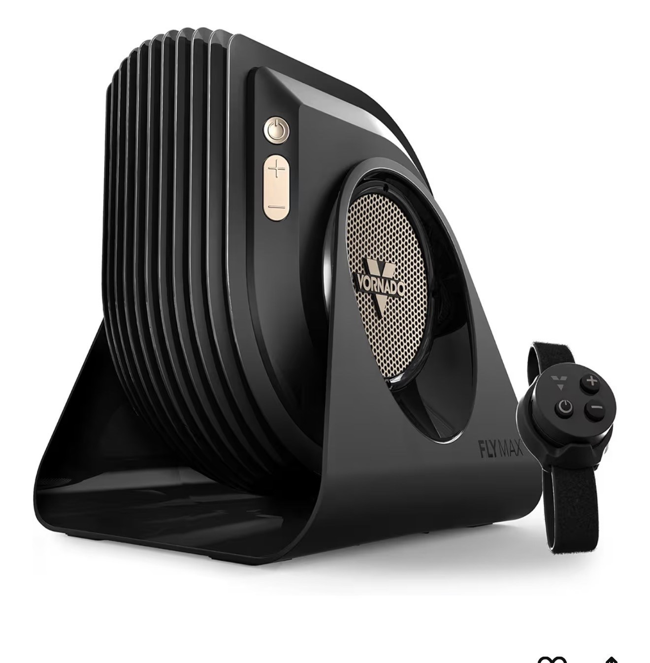 Vornado FLY MAX High Velocity Fitness Floor Fan, Omnidirectional Remote with Equipment Straps, 4 Speed Settings, Adjustable Tilt, Whole Room Circulation, Powerful Fan for Training Sessions.

#LTKHome #LTKActive #LTKGiftGuide