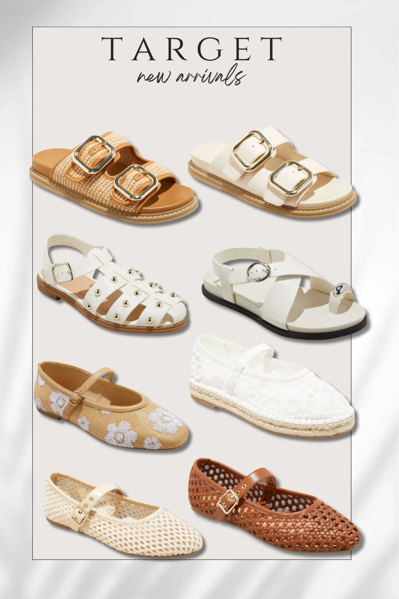  ✨Tap the bell and ❤️ for over 40 fashion, midlife style, midsize fashion and luxury looks for less. 

Target new arrivals
Spring sandals

👑"Helping you look good, feel good!" - Lindsey Denver

Flip-flops Strappy sandals Wedge sandals Gladiator sandals Platform sandals Espadrille sandals Slide sandals Slingback sandals Ankle strap sandals Thong sandals T-strap sandals Lace-up sandals Chunky sandals Mule sandals Birkenstock sandals Jelly sandals Slip-on sandals Cork sandals Peep-toe sandals Metallic sandals Embellished sandals Flat sandals Heeled sandals Sport sandals Huarache sandals Striped sandals Beaded sandals Printed sandals Leather sandals Fringe sandals


#LTKShoeCrush #LTKFindsUnder50 #LTKOver40
