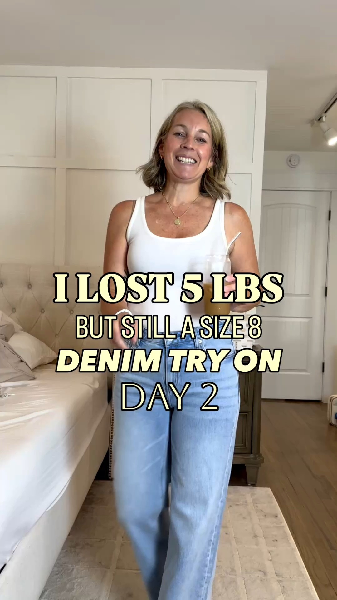 In order:
Quince Straight Leg: 29 regular
Madewell: 28 classic
Paige Cropped: 29 regular
Paige 31”: 29 regular
Quince Wide Leg: 29 regular

#LTKootd #LTKfitnessgoals #LTKPetite