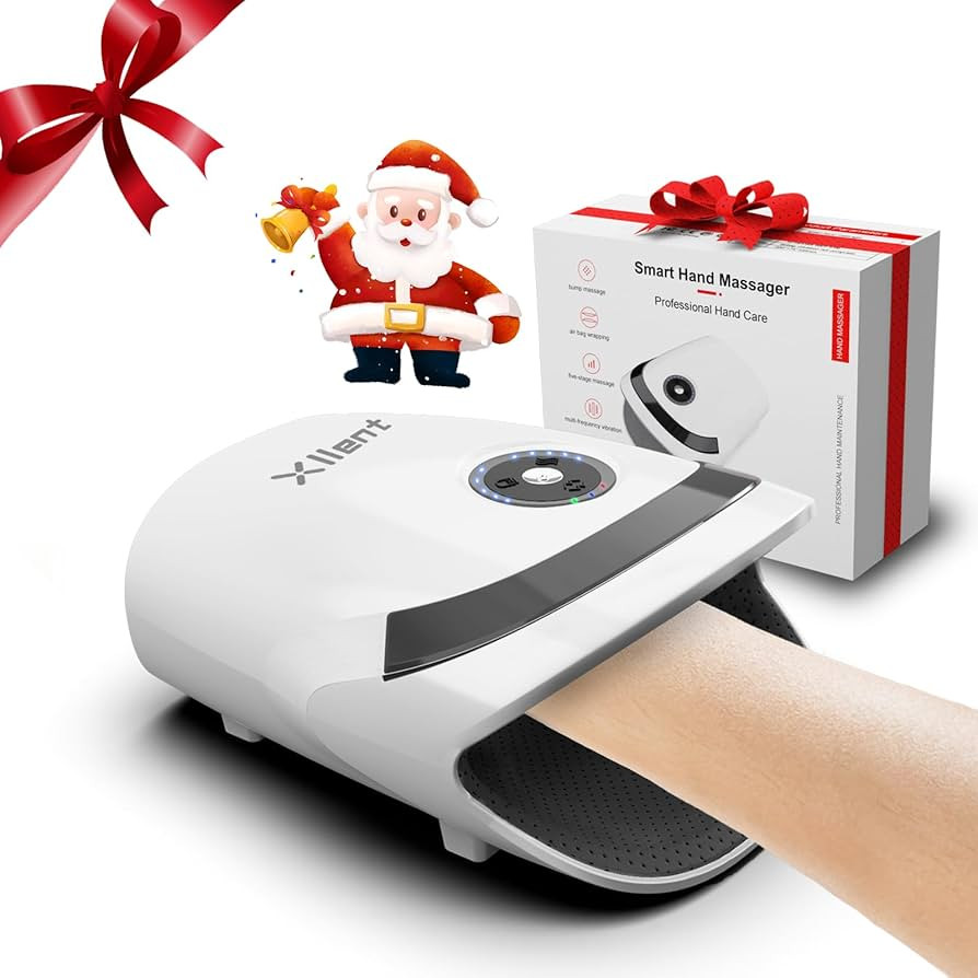 Christmas Gifts for Women/Men,Men Gifts,Hand Massager with Compression & Heating - White Elephant... | Amazon (US)
