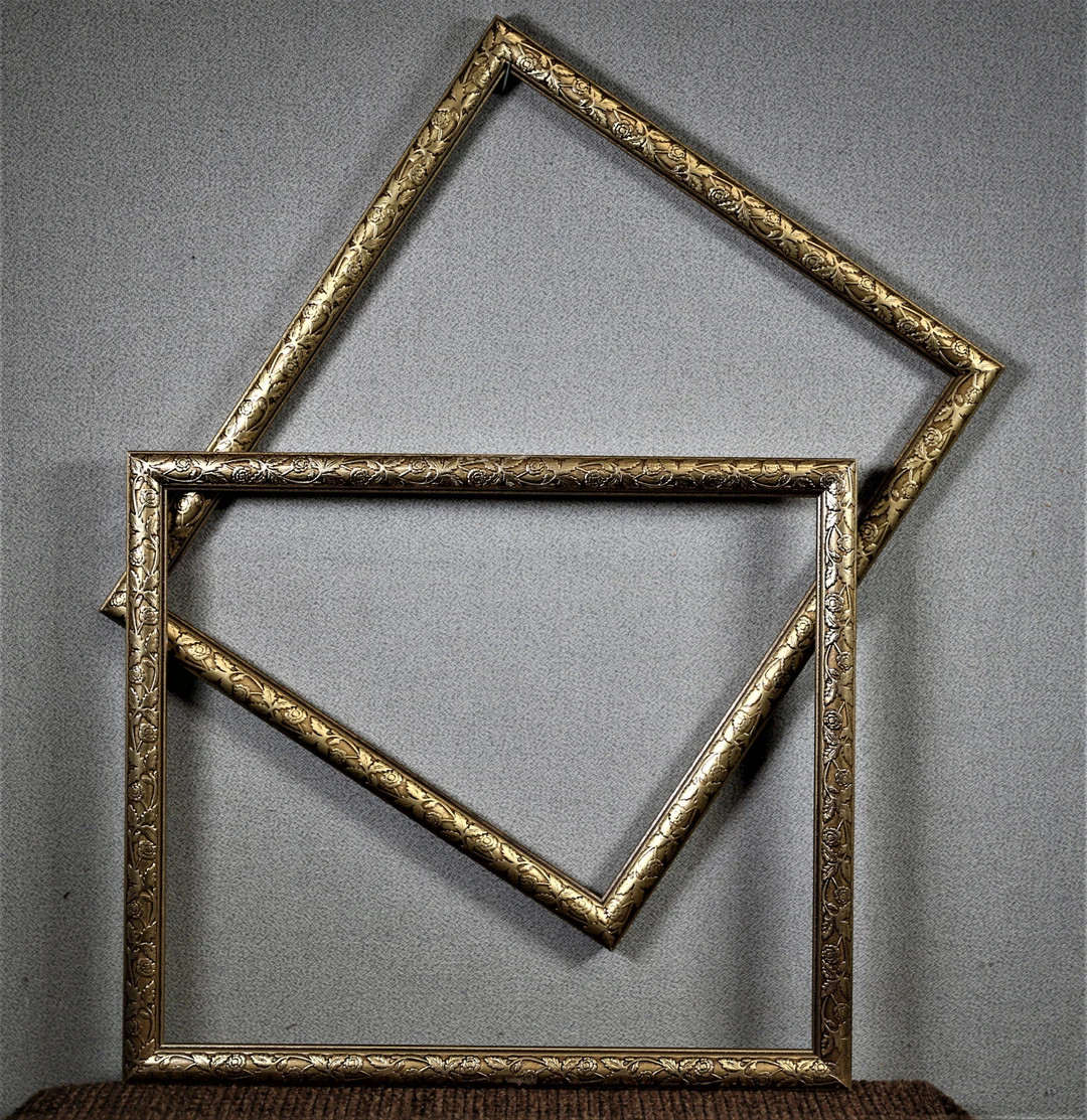 12x14 Frame Gold Ornate Wood With Optional Glass and Custom - Etsy | Etsy (US)