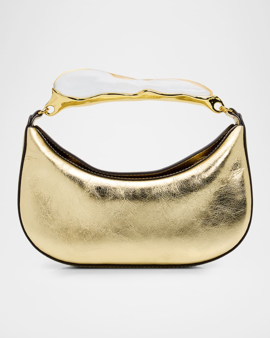 Alexis Bittar Water Stone Top-Handle Clutch | Neiman Marcus