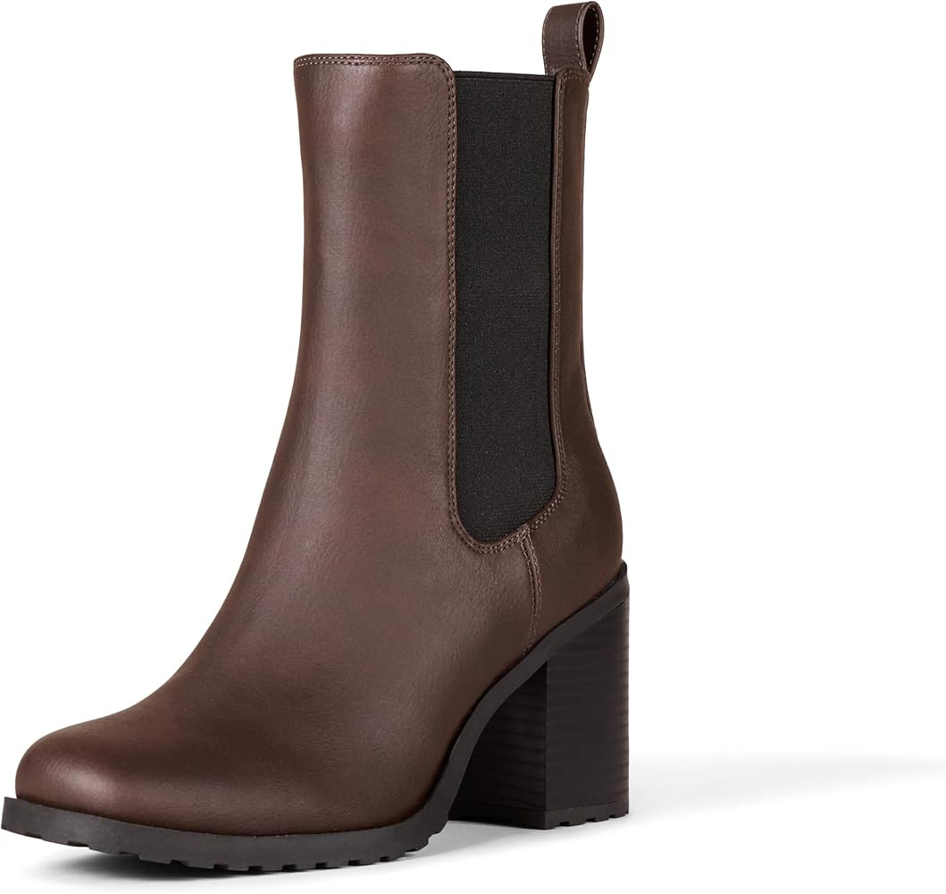 Amazon Essentials Women's Heeled Chelsea Boot | Amazon (US)