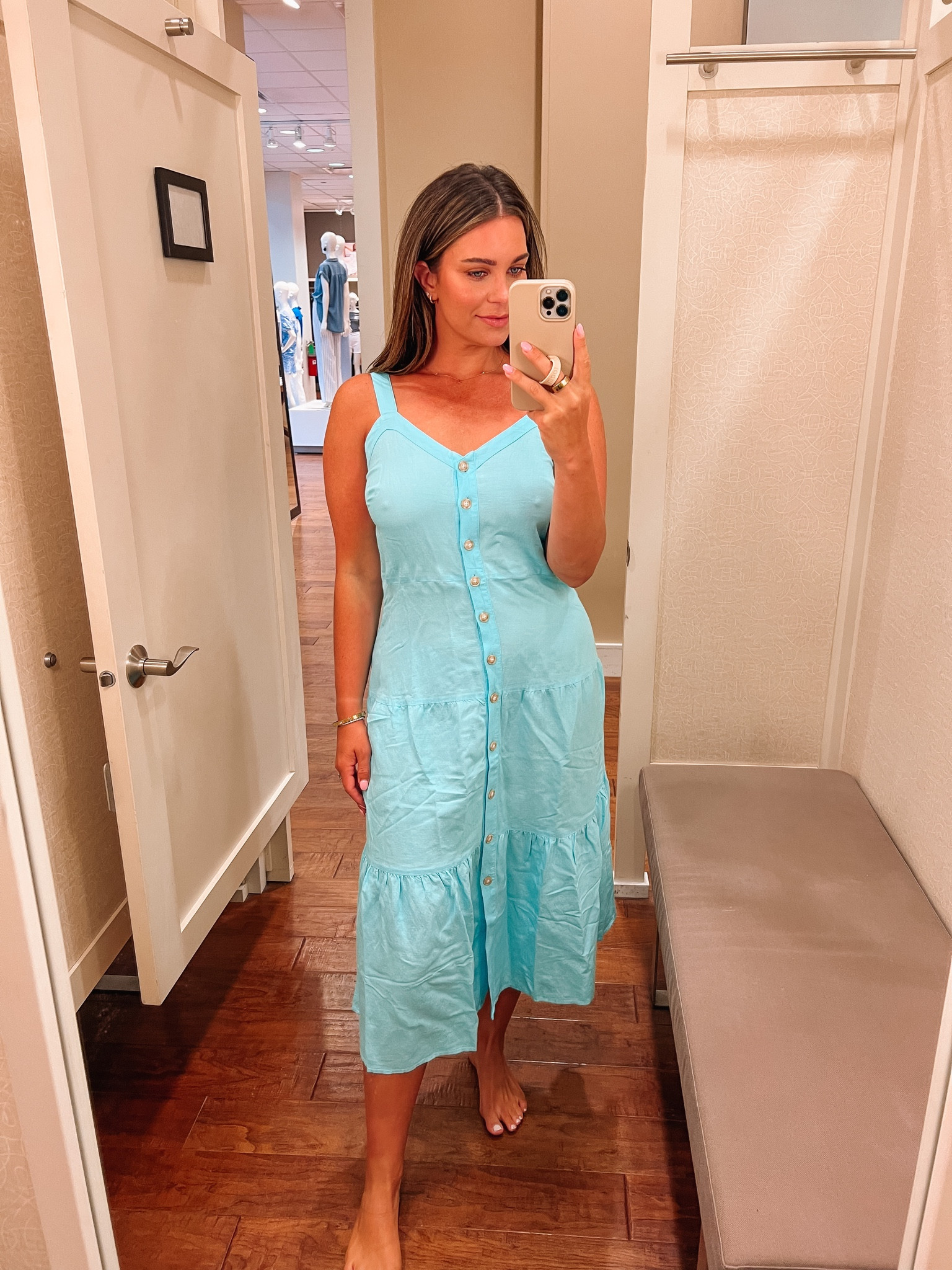 Loving this blue maxi! 

#LTKunder100 #LTKstyletip #LTKsalealert