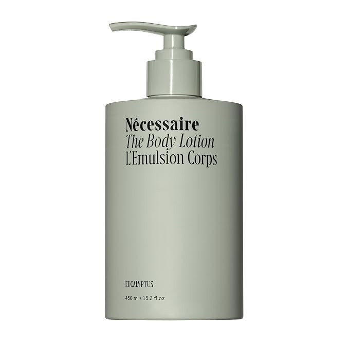Nécessaire The Body Lotion with Pump. Eucalpytus. Multi-Peptide Firming Lotion to Moisturize, Fi... | Amazon (US)