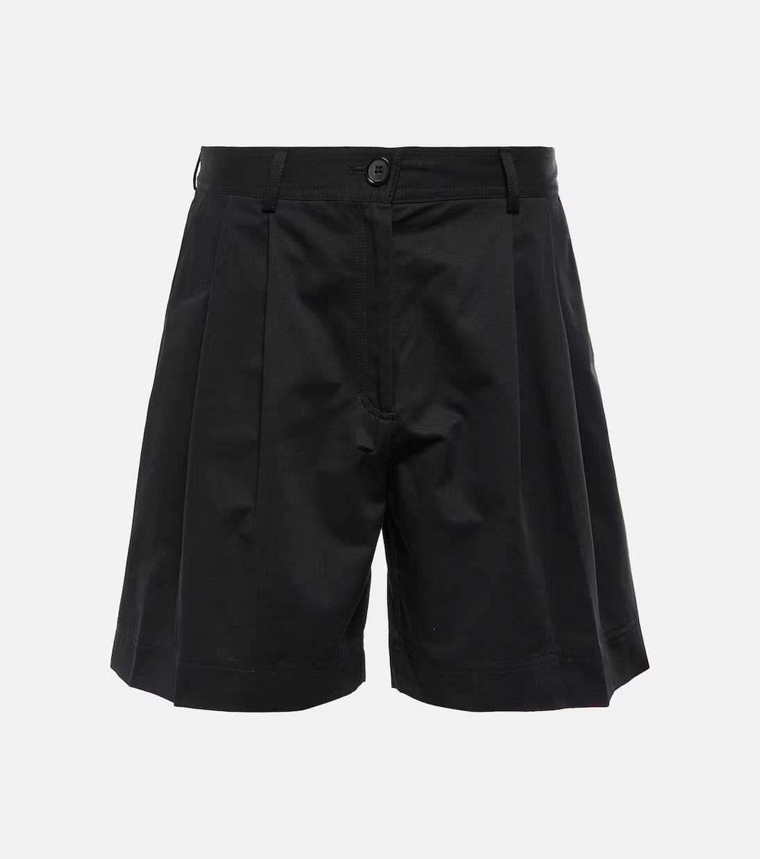 Mid-rise twill Bermuda shorts | Mytheresa (US/CA)
