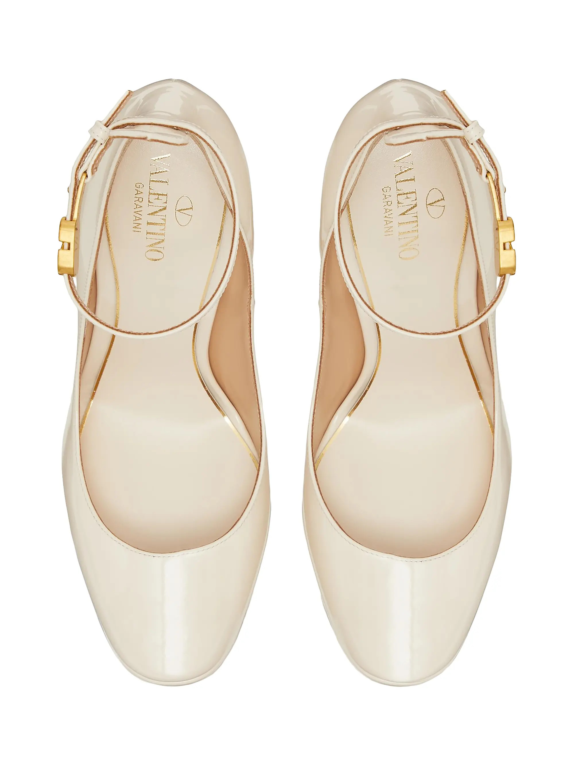 Tan-Go Platform Pumps in Patent Leather | Saks Fifth Avenue