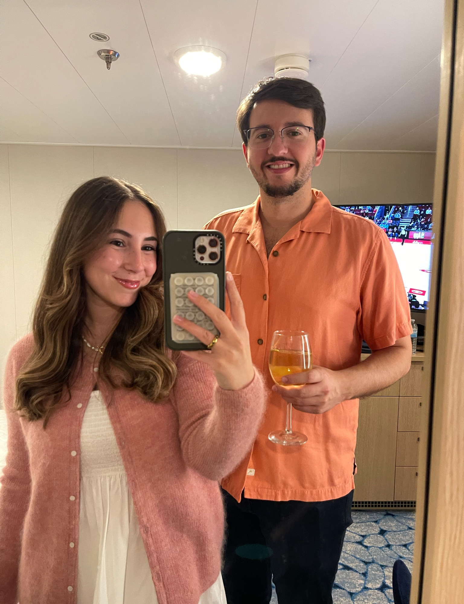 outfits (+ my makeup) for night 1 of our weekend cruise 🛳️🤍 

#LTKBeauty #LTKStyleTip #LTKMens