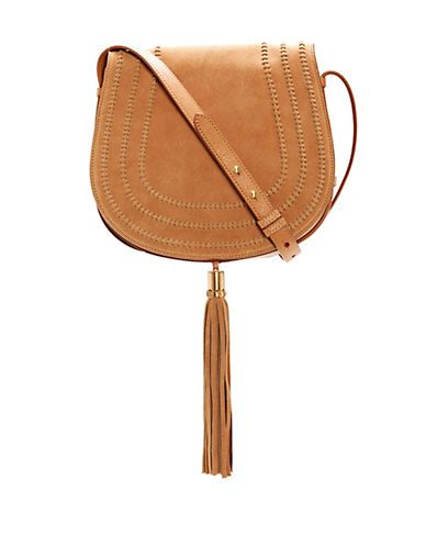 VINCE CAMUTO Izzi Leather Saddle Bag | Lord & Taylor