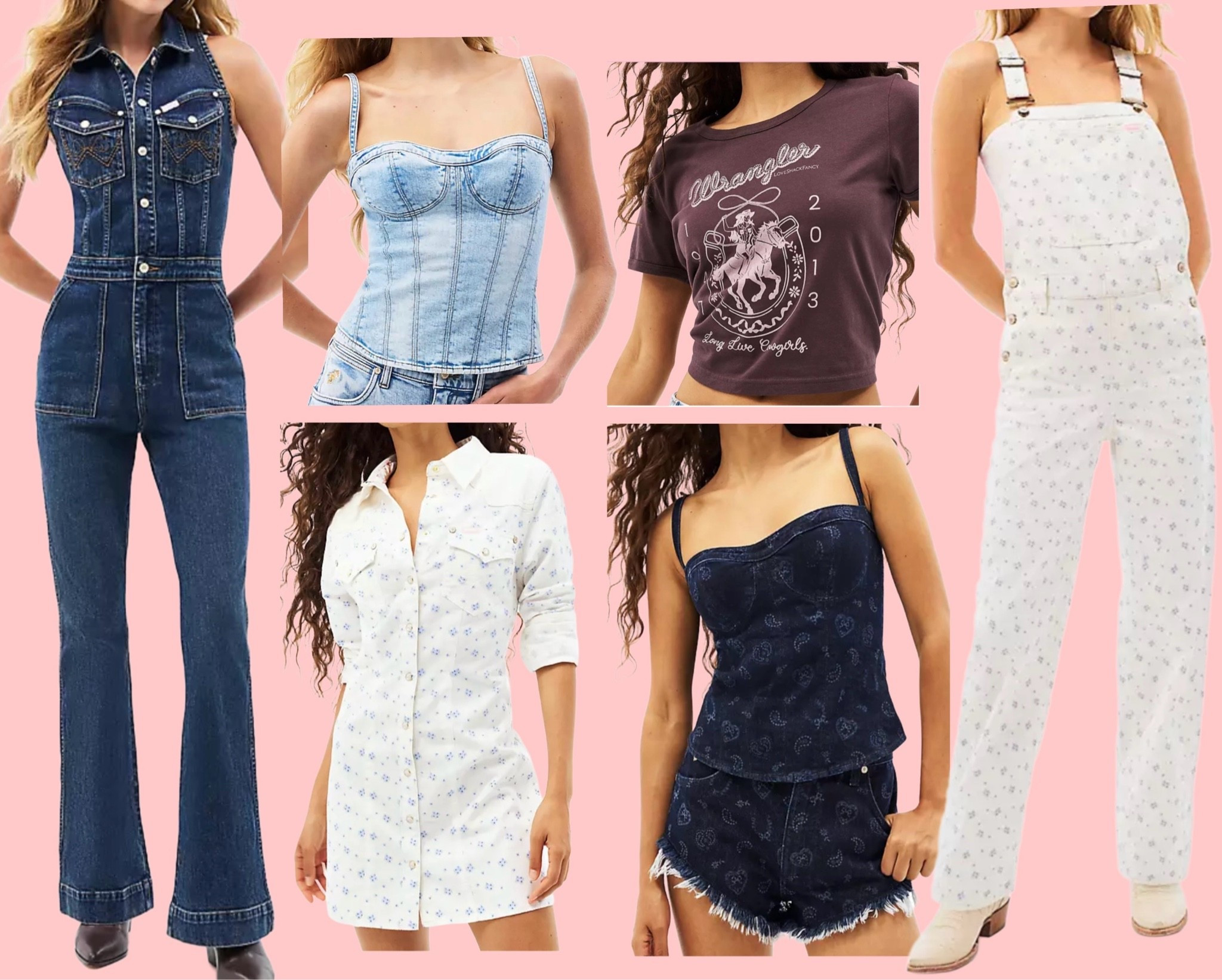 New pieces from wrangler! The corset is stunning! Love the matching denim top and micro short set

#LTKootd #LTKSeasonal