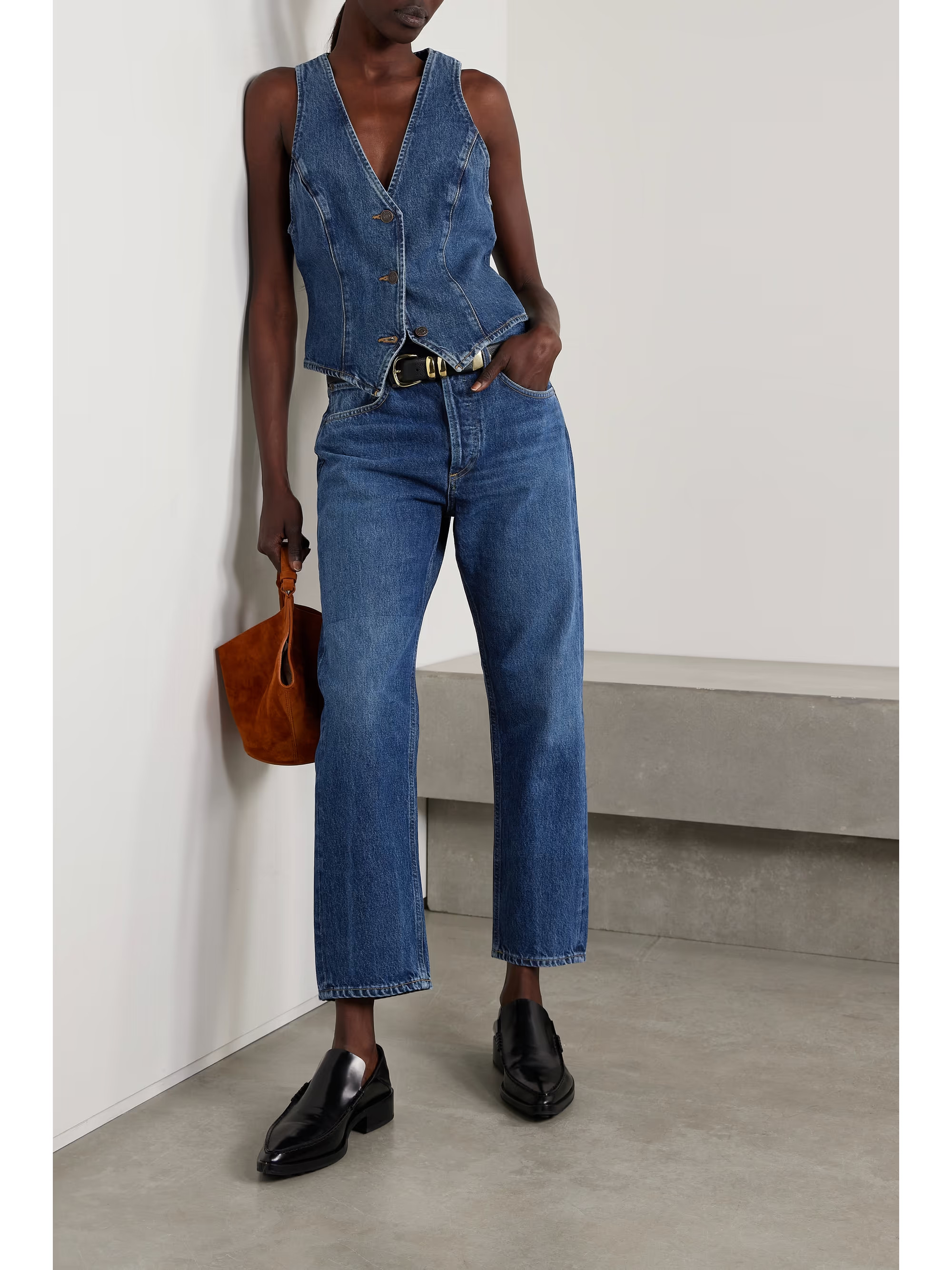 Parker mid-rise straight-leg jeans | NET-A-PORTER (UK & EU)