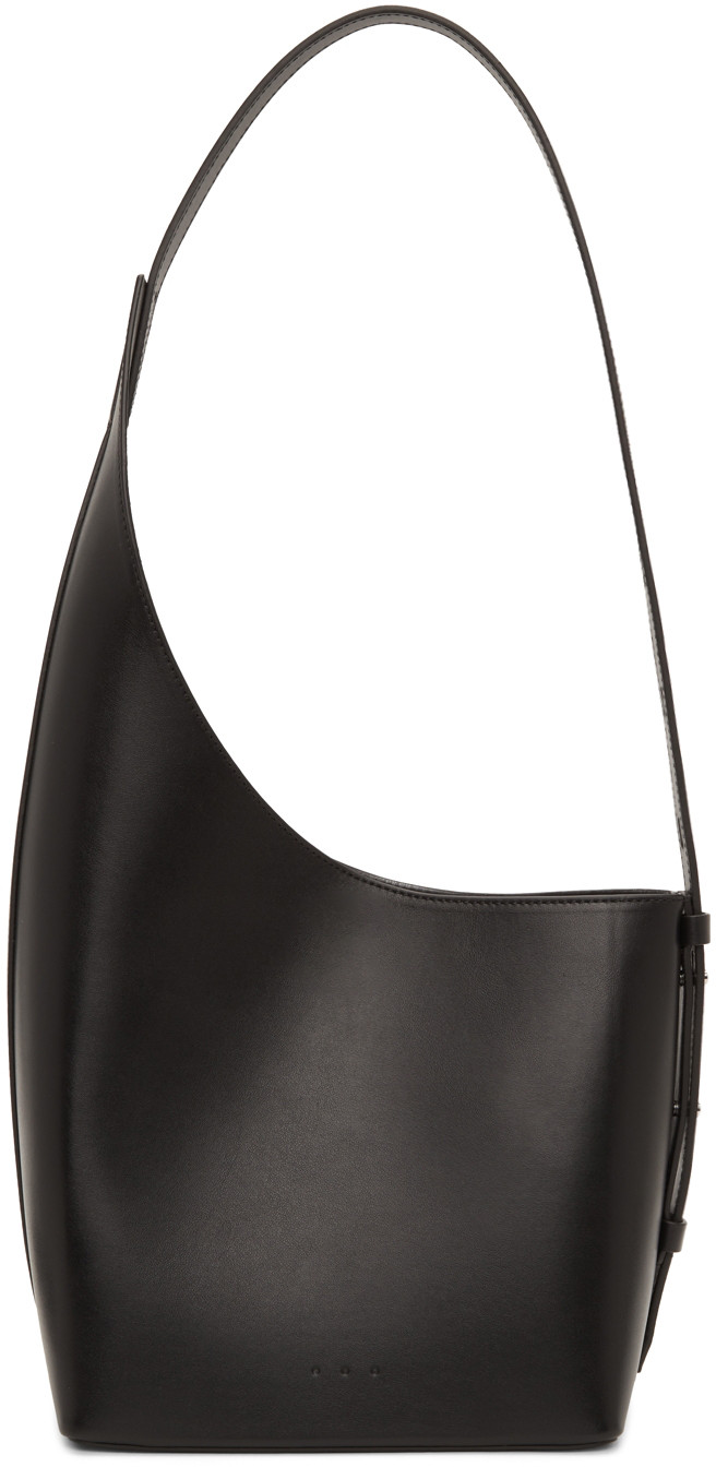 Black Demi Lune Shoulder Bag | SSENSE