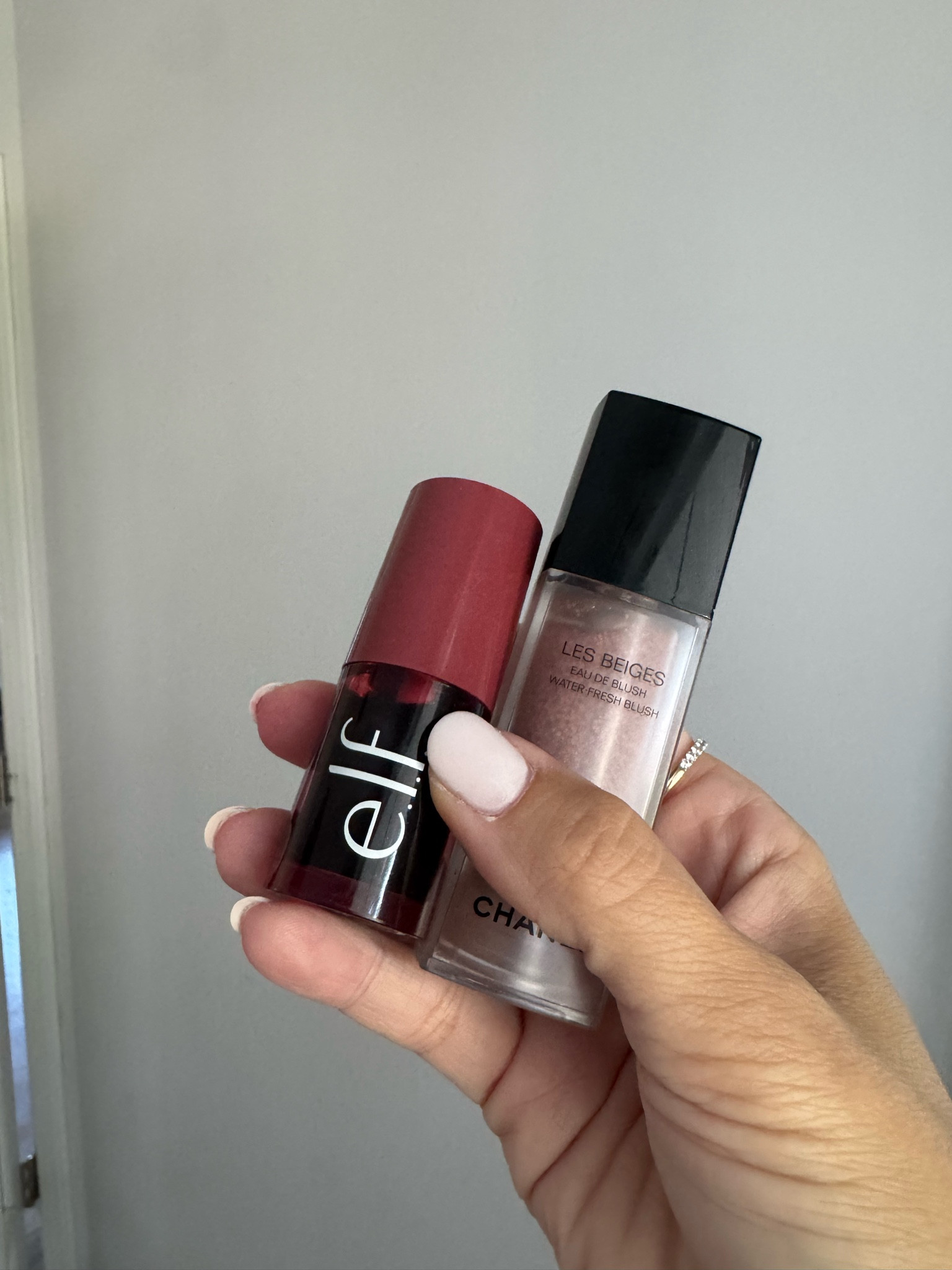 Latest blush combo. Elf cheek tint in burgun- did that and Chanel water fresh blush tint in light pink  

#LTKBeauty #LTKselfcare #LTKOver40