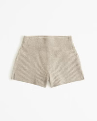 Lounge Waffle Sweater Short | Abercrombie & Fitch (US)