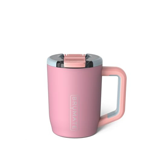 BrüMate Müv - 15oz 100% Leak Proof Insulated Coffee Mug with Handle & Lid - Stainless Steel Coffee Travel Mug - Double Walled Coffee Cup (Eclipse) | Amazon (US)