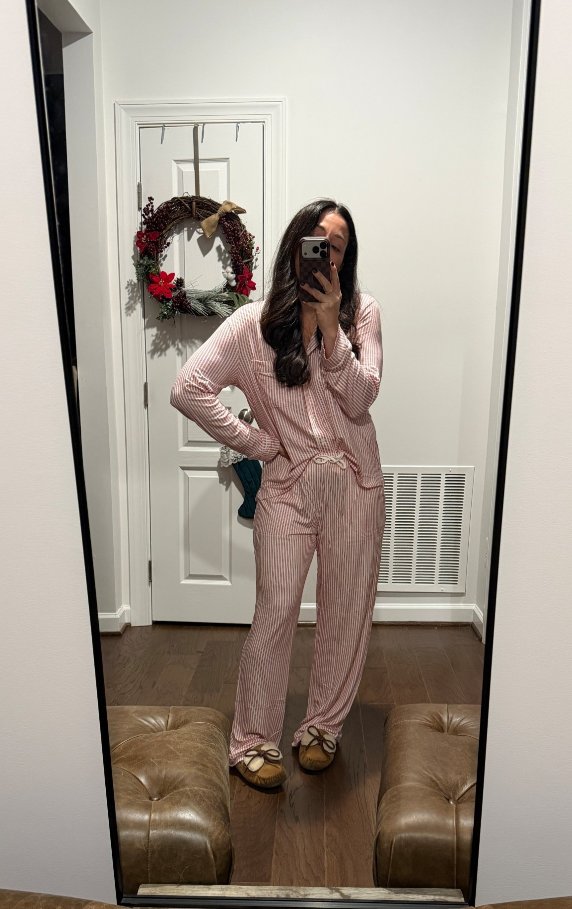 Currently living in these soft modal pjs from target 🎯— i have 2 sets and big bonus: they’re OKEO-TEX 

#LTKFindsUnder50 #LTKHoliday #LTKGiftGuide