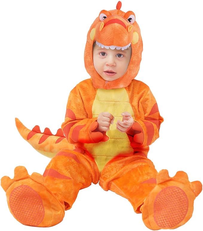 Spooktacular Creations Baby T-Rex Dinosaur Costume Set for Halloween Trick or Treating | Amazon (US)