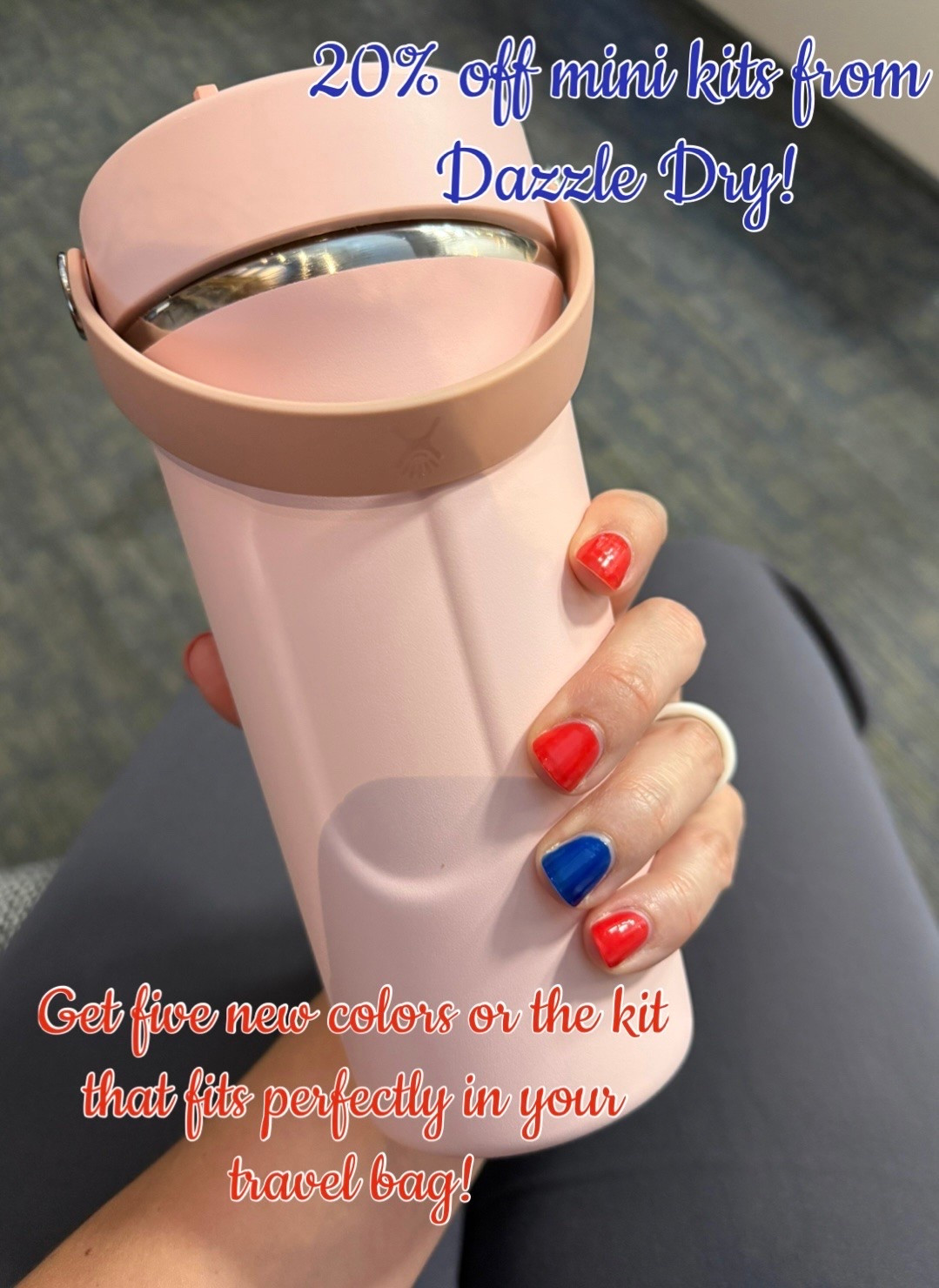 You all know I love my Dazzle Dry and you can get mini kits for 20% off! Get a kit of colors or the starter kit so everything fits perfectly in your cosmetic case for travel! The mini kit for their latest summer collection is 10/10!!

#LTKBeauty #LTKSaleAlert #LTKTravel