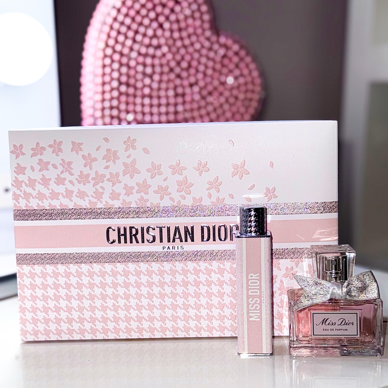 DIOR VALENTINES DAY 🩷 #missdior #diorparfums #diorbeauty #LTKGiftGuide
@diorbeauty @diorbeautylovers
I am loving the mini miss, it last all day I am so impressed! 

#LTKFindsUnder100 #LTKBeauty