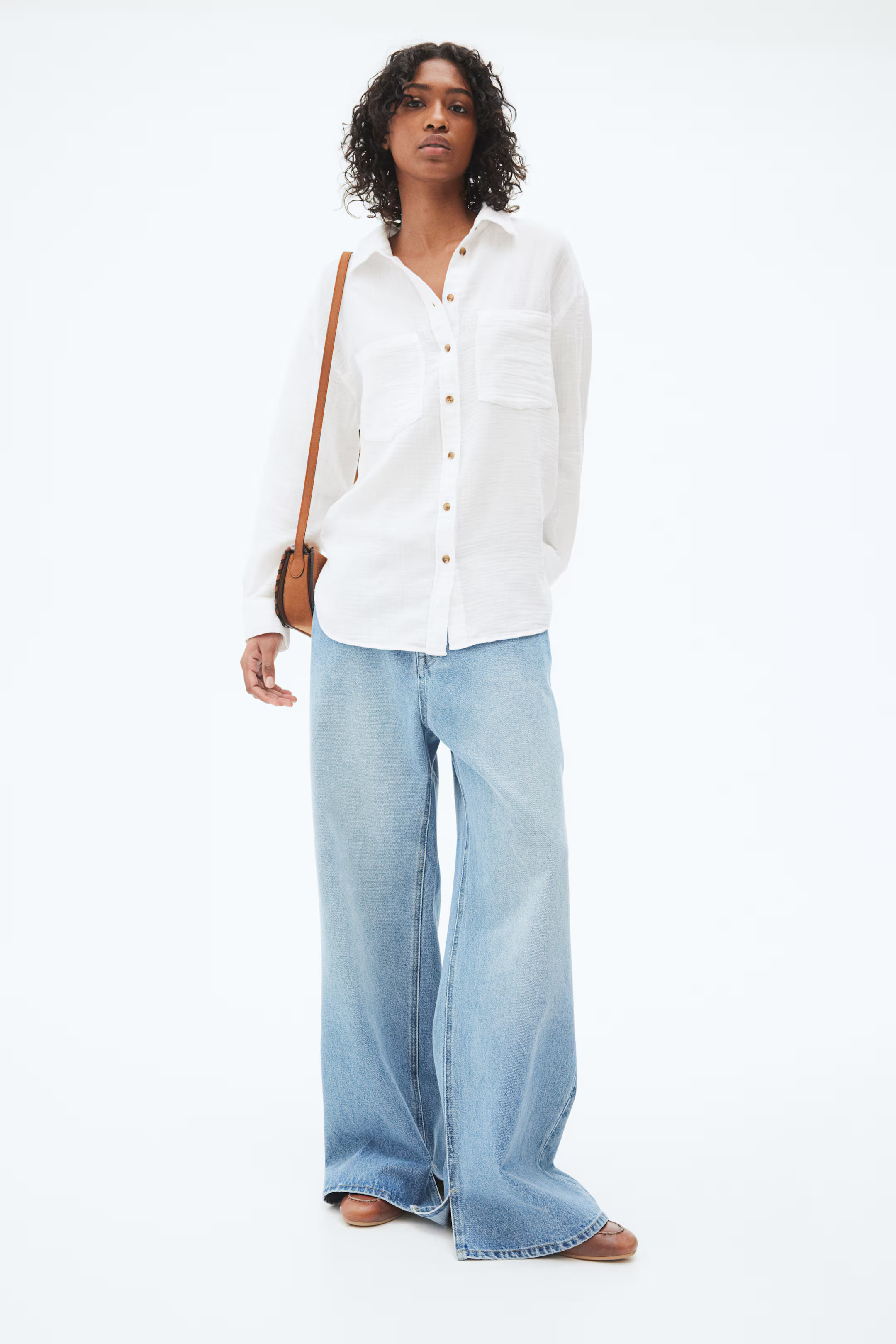 Cotton shirt | H&M (UK, MY, IN, SG, PH, TW, HK)