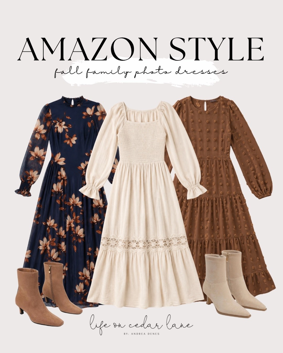 Family photos made easy with these Amazon dress picks! Perfect for fall. #familyphoto #amazonstyle

#LTKOver40 #LTKSaleAlert #LTKmomlife
