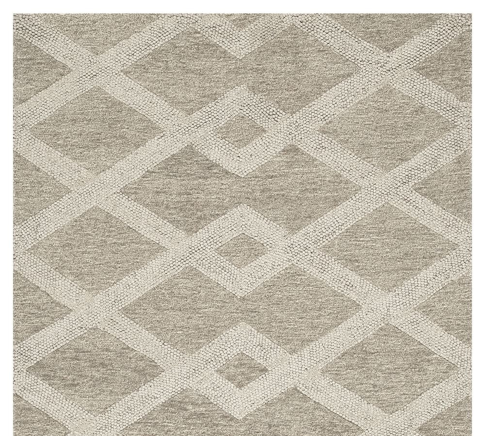 Chase Textured Hand-Tufted Wool Rug | Pottery Barn (US)