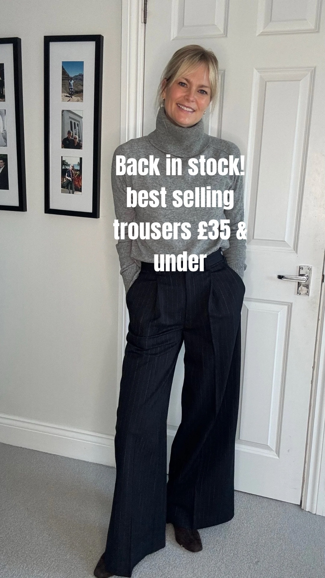 They’re back in stock 🙌🙌🙌 

Multiple leg lengths 
Inclusive sizing 
Machine washable 
£35 and £29.50
Elasticated waist for comfort and fit 
Versatile 👌👌👌
No wonder they’ve been a best seller!

Wearing 6 regular in both even though I’m 5ft 2. Found both came up a touch short. 

Trousers 
Black trousers 
Office outfits 

#LTKautumn #LTKwinter #LTKworkwear