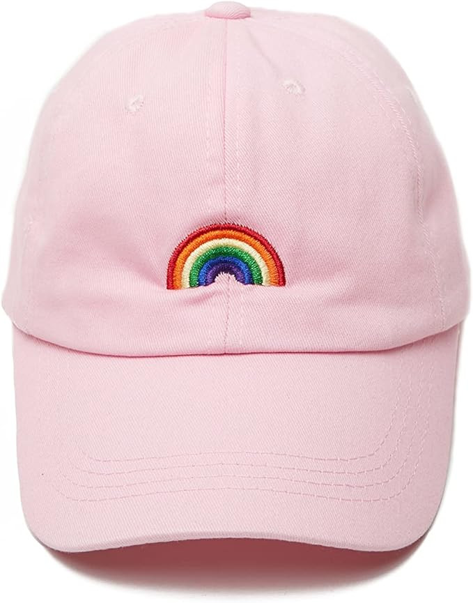 Rainbow Baseball Cap – Fashionable Embroidered Trucker Hat for Women. Trendy, Light Weight Adju... | Amazon (US)