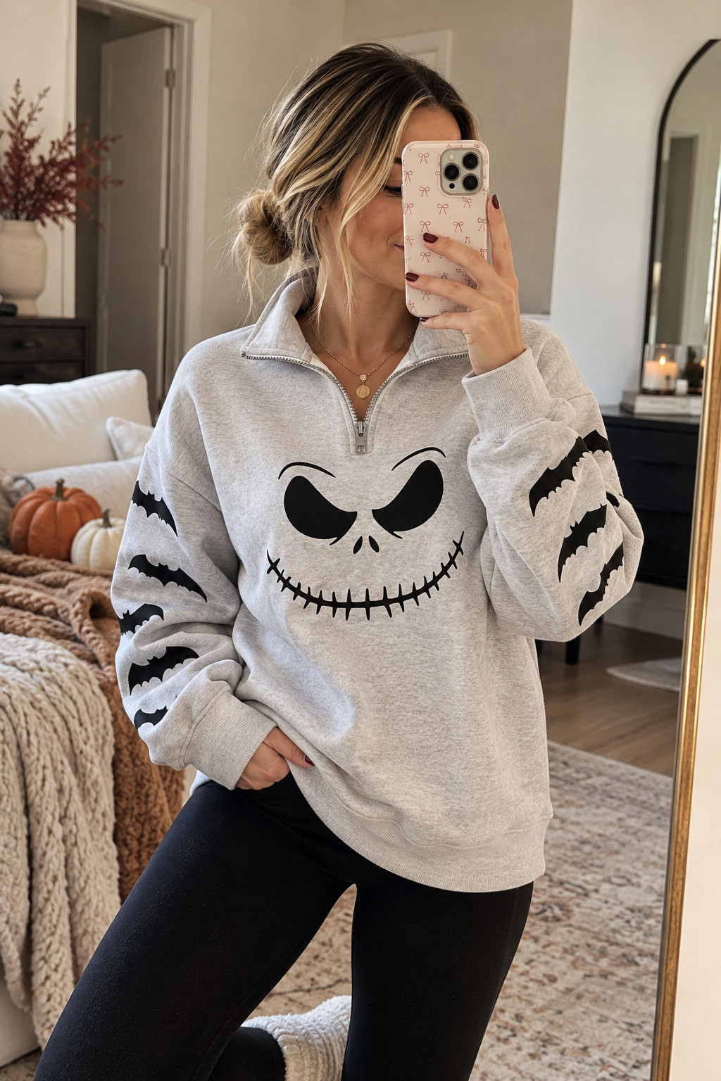 Already planning my next pumpkin patch outfit because these sweatshirts are TOO good! 🎃🍂 Amazon has so many cute Halloween graphics that make styling for October ridiculously easy. I’m loving the oversized styles with little ghosts, skeletons, pumpkins, and fun spooky prints. Add straight-leg jeans, comfy sneakers, and a crossbody bag for the cutest casual fall weekend look!#PumpkinPatchOutfit #HalloweenOutfitIdeas #AmazonFallFinds #CuteFallSweatshirts #PumpkinPatchStyle #SpookySeasonLooks #FallWeekendOutfits #AmazonFashion #OctoberOutfitIdeas #CozyFallFashion #LTKFinds 

 #LTKSeasonal #LTKU #LTKSaleAlert