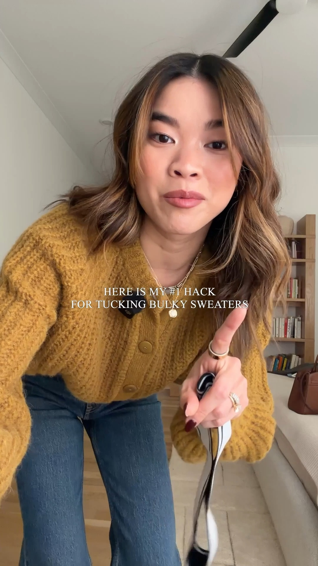 The best hack! Sizing info: sweater size small, jeans size 23 extra short in Dark Raw hem! Sweater band size Small

petite fashion, get dressed with me, outfit inspiration, ootd, nashville outfit, Nashville influencer, petite style, vacation style, casual outfits, mom style, petite pants, winter dress, winter outfit, winter pants, winter outfit inpso, winter outfit idea, winter top, winter style, winter sweater, cozy sweater, cold weather sweater, cold weather outfit,  denim, jeans, sweater hack, sweater tuck, cardigan, sweater  

 

#LTKPetite #LTKootd #LTKgrwm