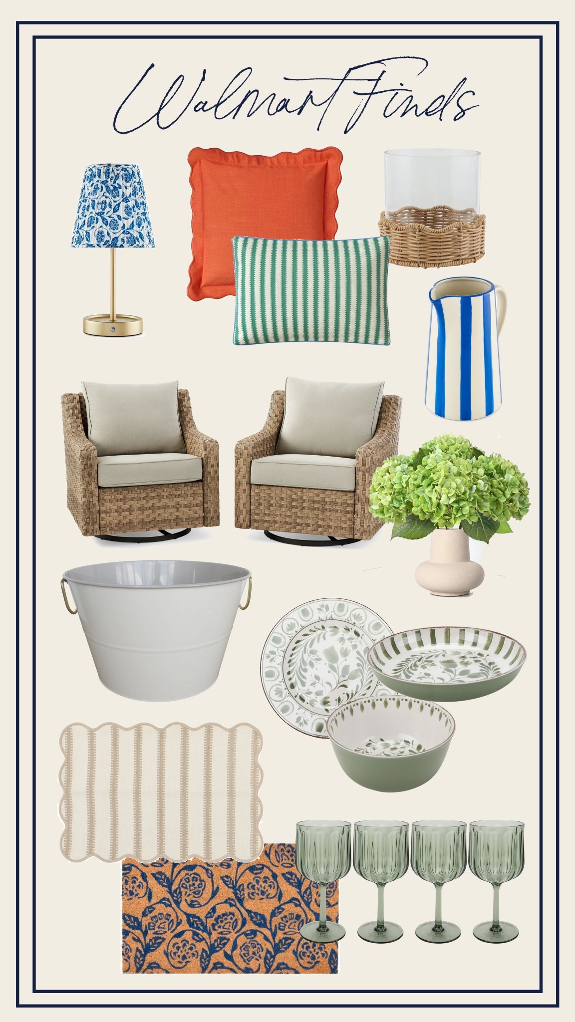 Walmart spring finds 🤍