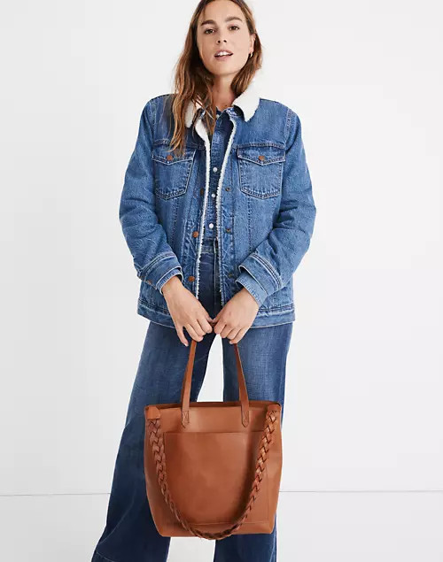 The Shoulder Bag Strap: Braided Leather Edition | Madewell