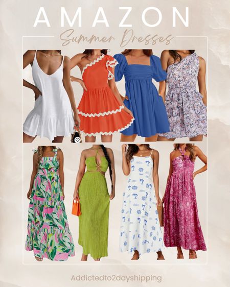 Rounded up some really cute summer dresses from Amazon! Sharing both mini and maxi dresses!


Flowy dress, cutout dress, spaghetti strap dress, halter dress, one shoulder dress, short sleeve dress, puffy sleeve dress



#LTKFindsUnder50 #LTKFindsUnder100 #LTKStyleTip