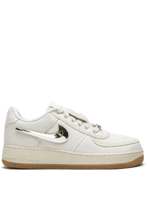 Nike x Travis Scott Air Force Low 1 Sneakers - Farfetch | Farfetch Global