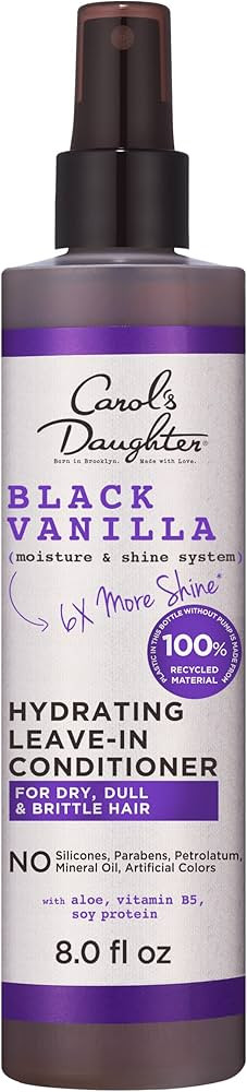 Carol's Daughter Black Vanilla Leave In Conditioner for Curly, Wavy or Natural Hair, Moisturizing... | Amazon (US)