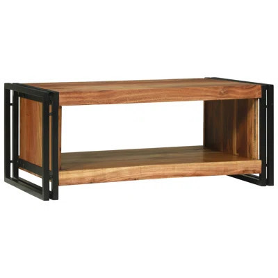 Coffee Table In Solid Wood Reclaimed | Wayfair North America