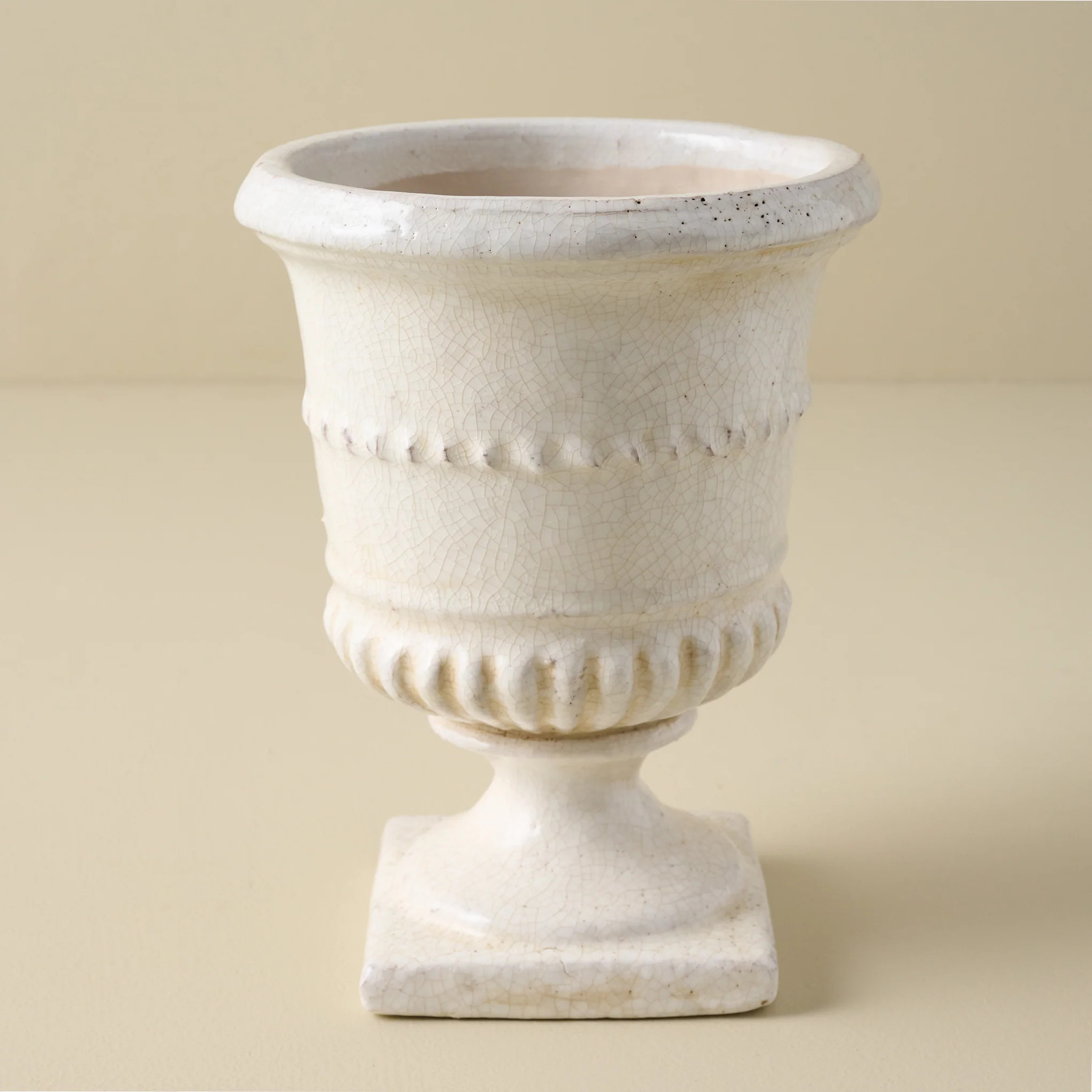 Henlie Crackle Glaze Vessel | Magnolia