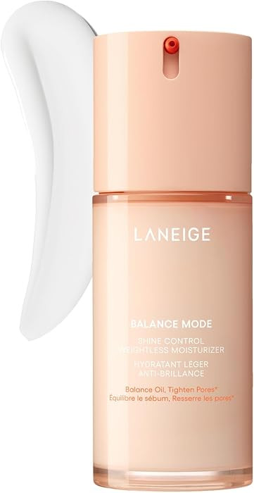 LANEIGE Balance Mode Shine Control Pore-Minimizing Lightweight Moisturizer | Amazon (US)
