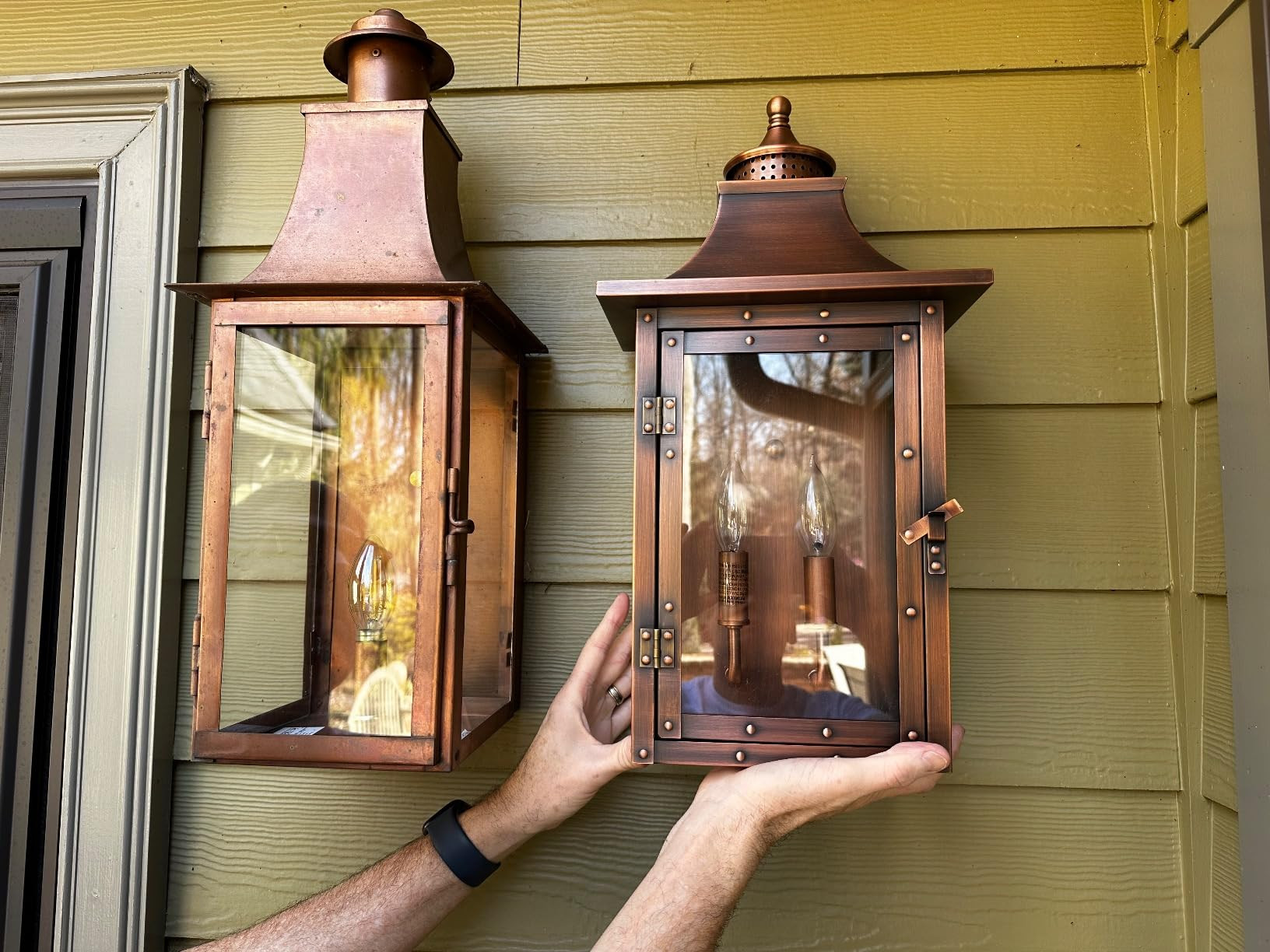 Acclaim Lighting 8413CP | Vintage Solid Copper One Light Dimmable Wall Mounted Outdoor Wet Rated ... | Amazon (US)