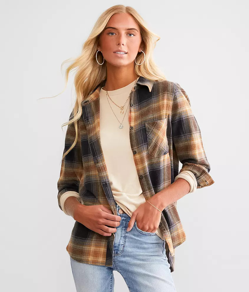 Washed Flannel Shirt | Buckle
