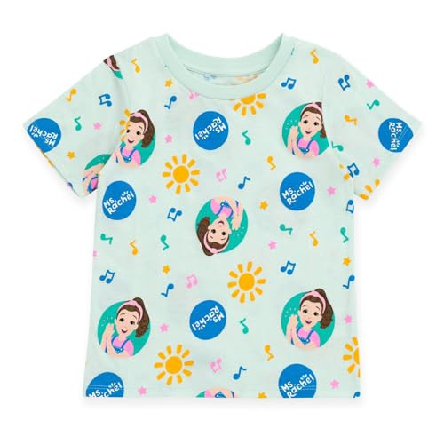 Ms. Rachel Toddler Girls T-Shirt Green 2T | Amazon (US)