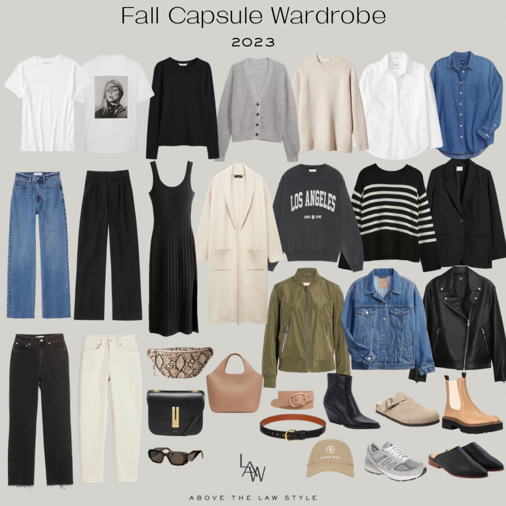 Fall Capsule Wardrobe 2023
•
bomber jacket, denim jacket, leather jackets, boots, booties, belt, baseball hat, sneakers, mules, clogs, handbags, purse, belt bag

#LTKstyletip #LTKSeasonal #LTKunder50