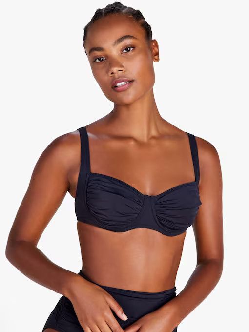 Shirred Underwire Bikini Top | Kate Spade (US)