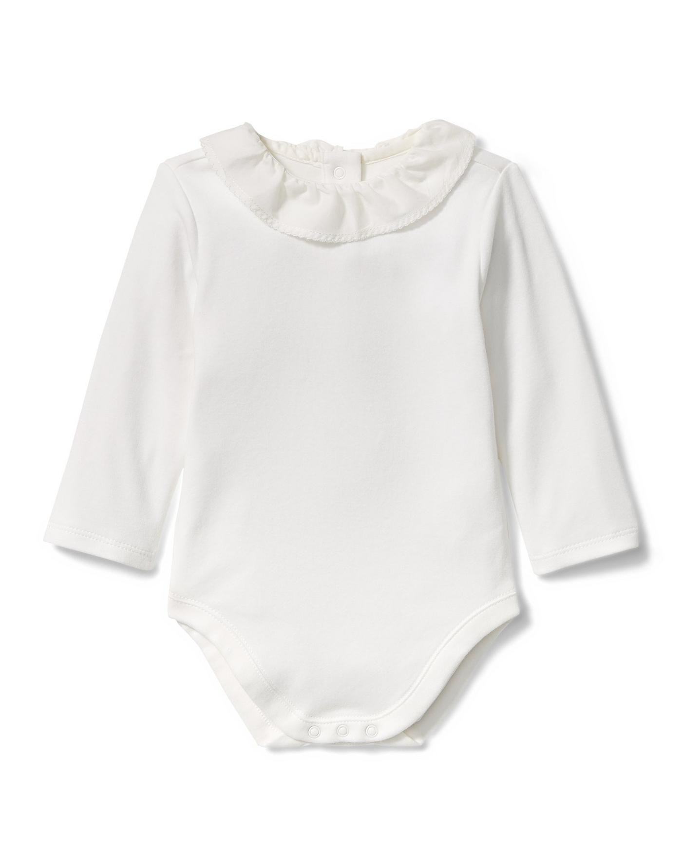 Ruffle Collar Long Sleeve Bodysuit | Janie and Jack