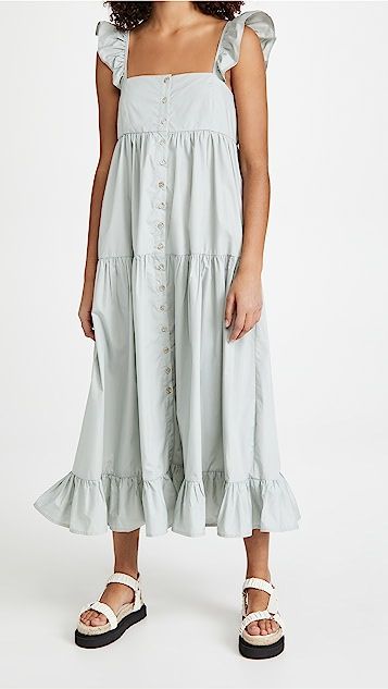Tiered Midi Dress | Shopbop